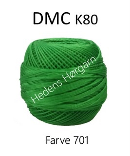 DMC K80 farve 701 grøn